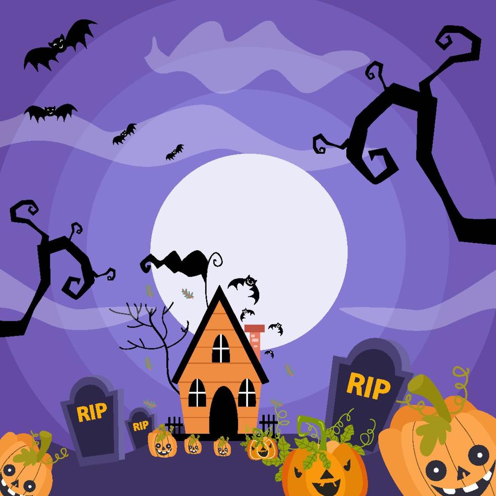 Halloween background suitable for background vector