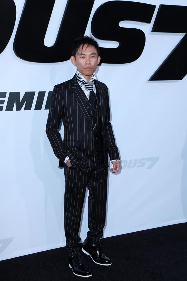 LOS ANGELES, FEB 1 - James Wan at the Avengers Age Of Ultron Los Angeles Premiere at the TCL Chinese Theater on April 1, 2015 in Los Angeles, CA photo