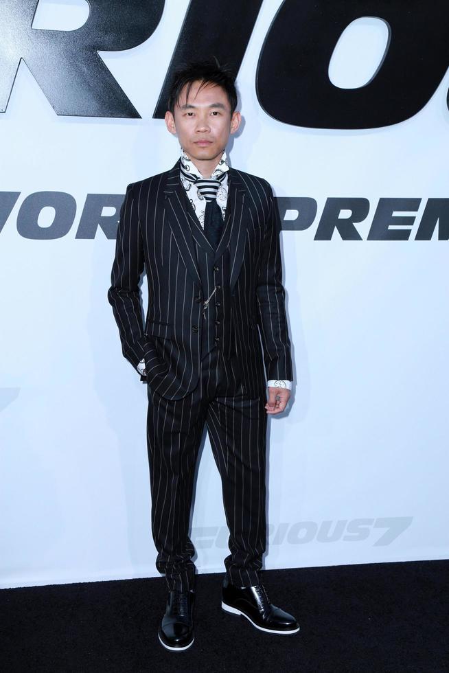 LOS ANGELES, FEB 1 - James Wan at the Avengers Age Of Ultron Los Angeles Premiere at the TCL Chinese Theater on April 1, 2015 in Los Angeles, CA photo