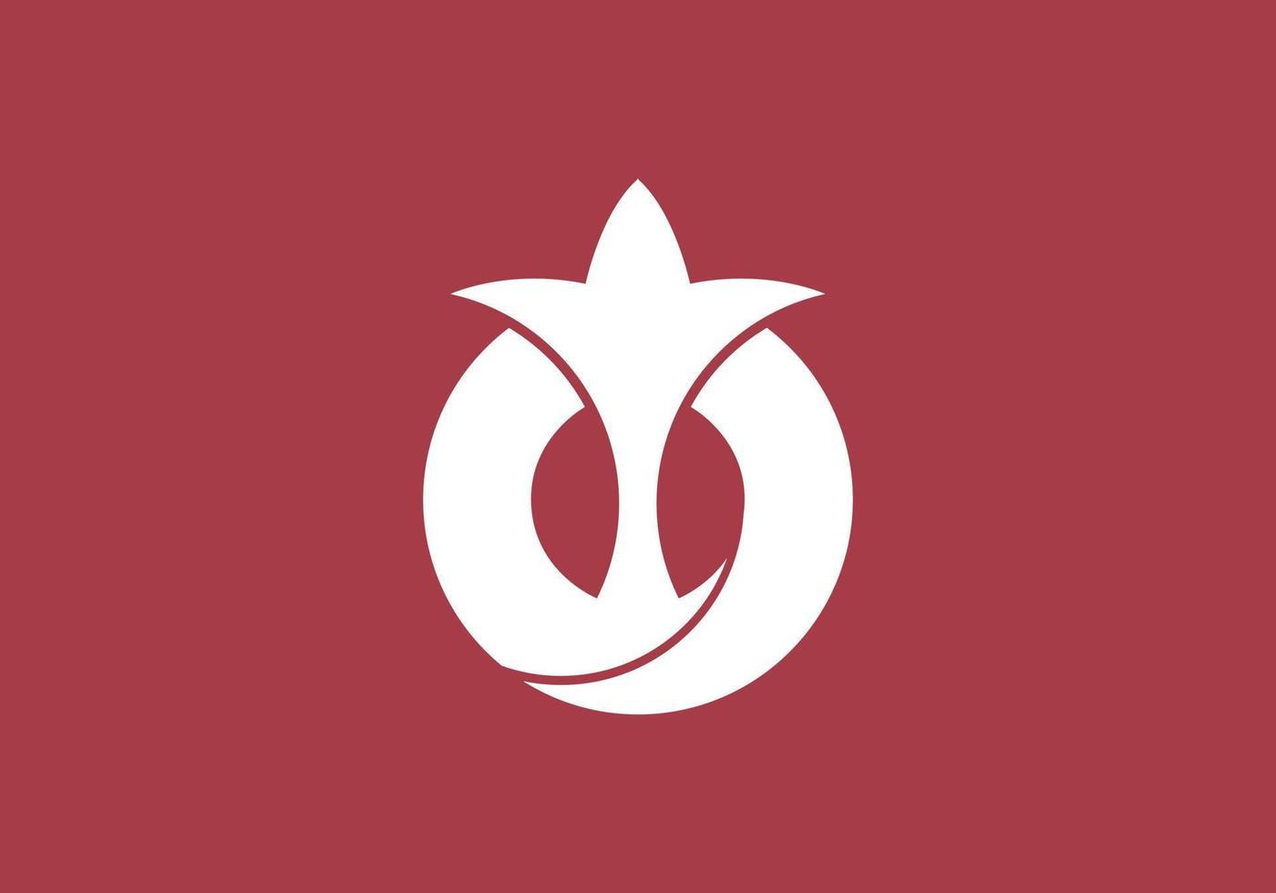 Aichi flag, Japan prefecture. Vector illustration