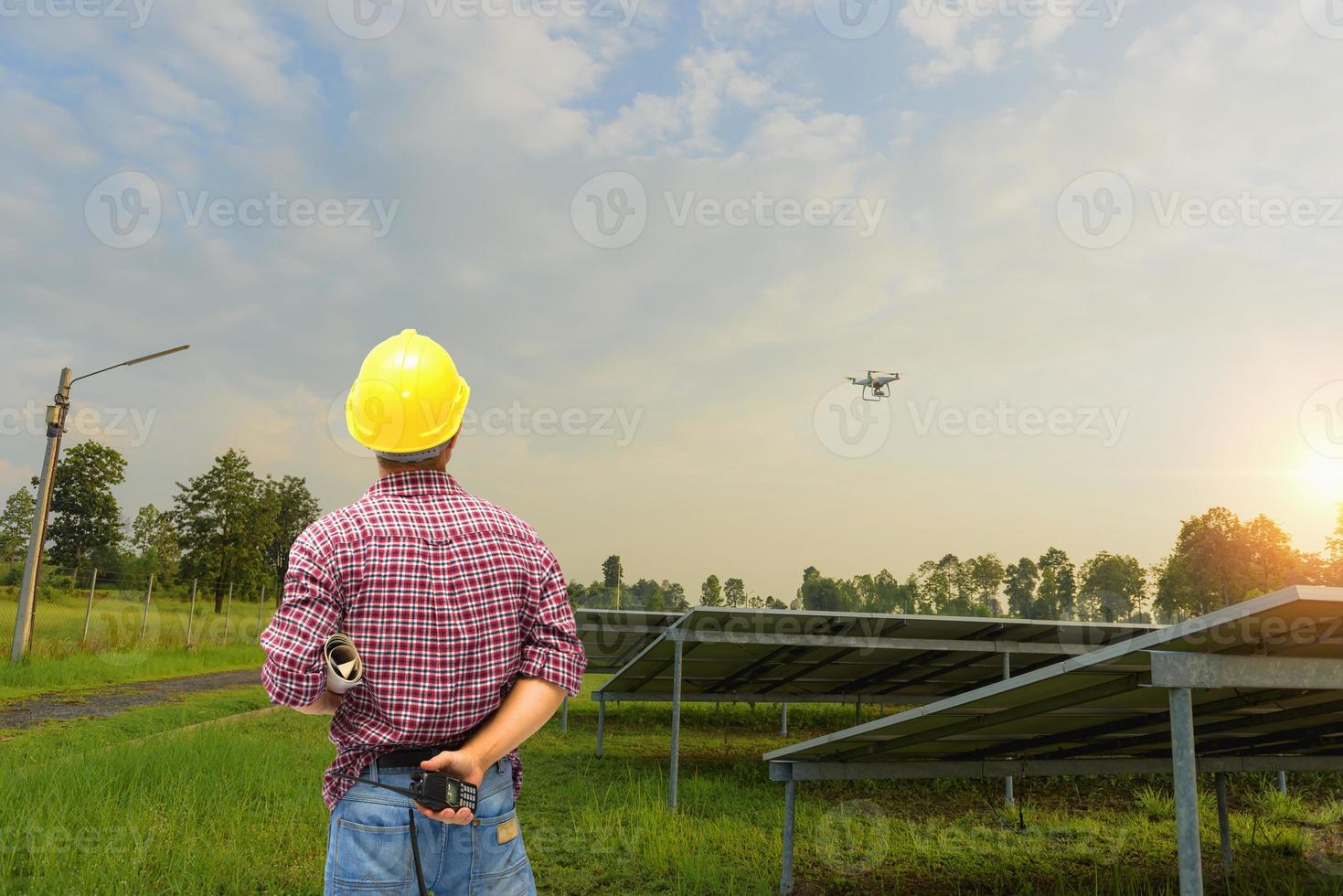 Innovation of electricity generation from nature. photo