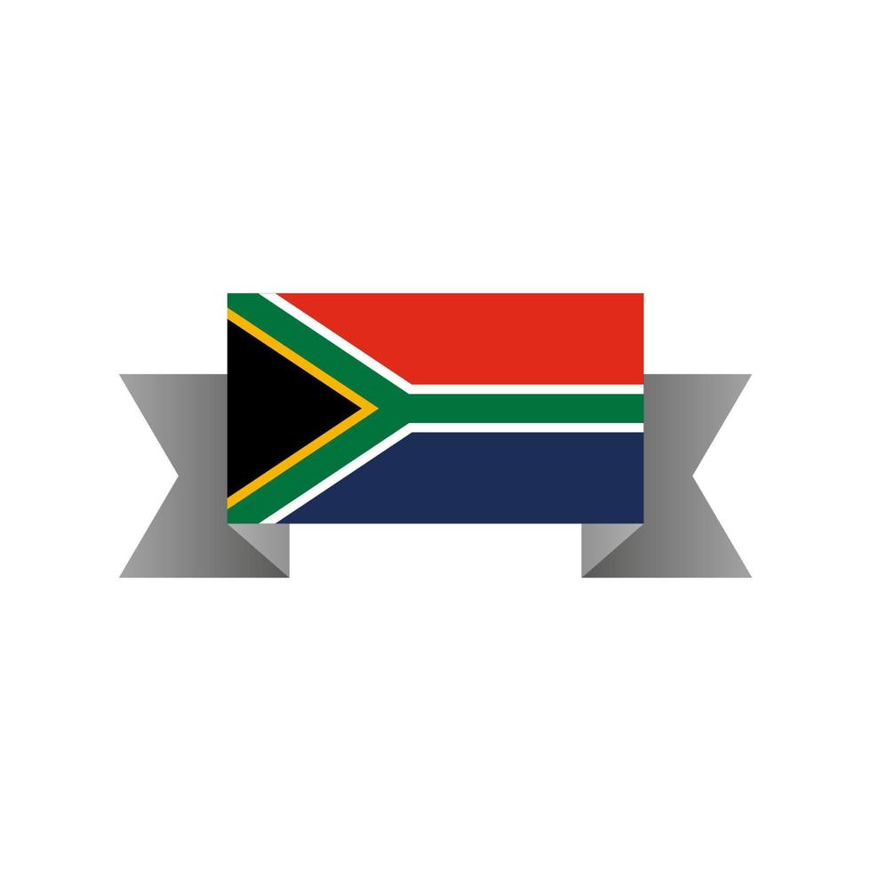 Illustration of South Africa flag Template vector