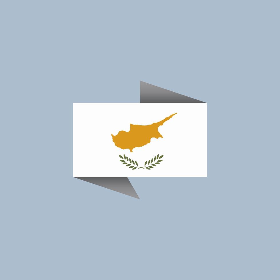 Illustration of Cyprus flag Template vector