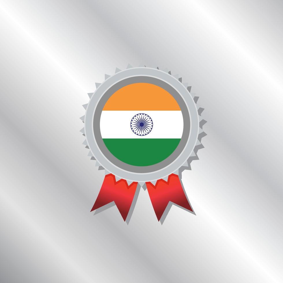 Illustration of India flag Template vector