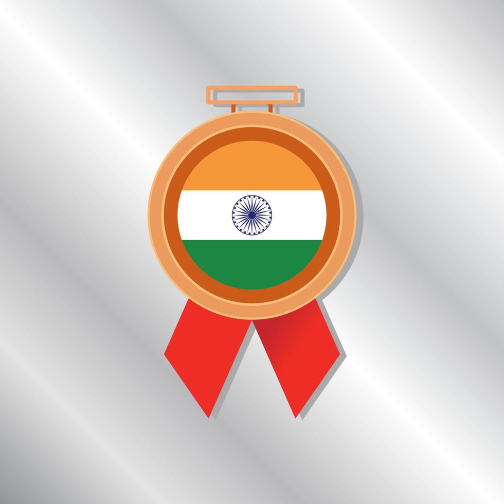 Illustration of India flag Template vector