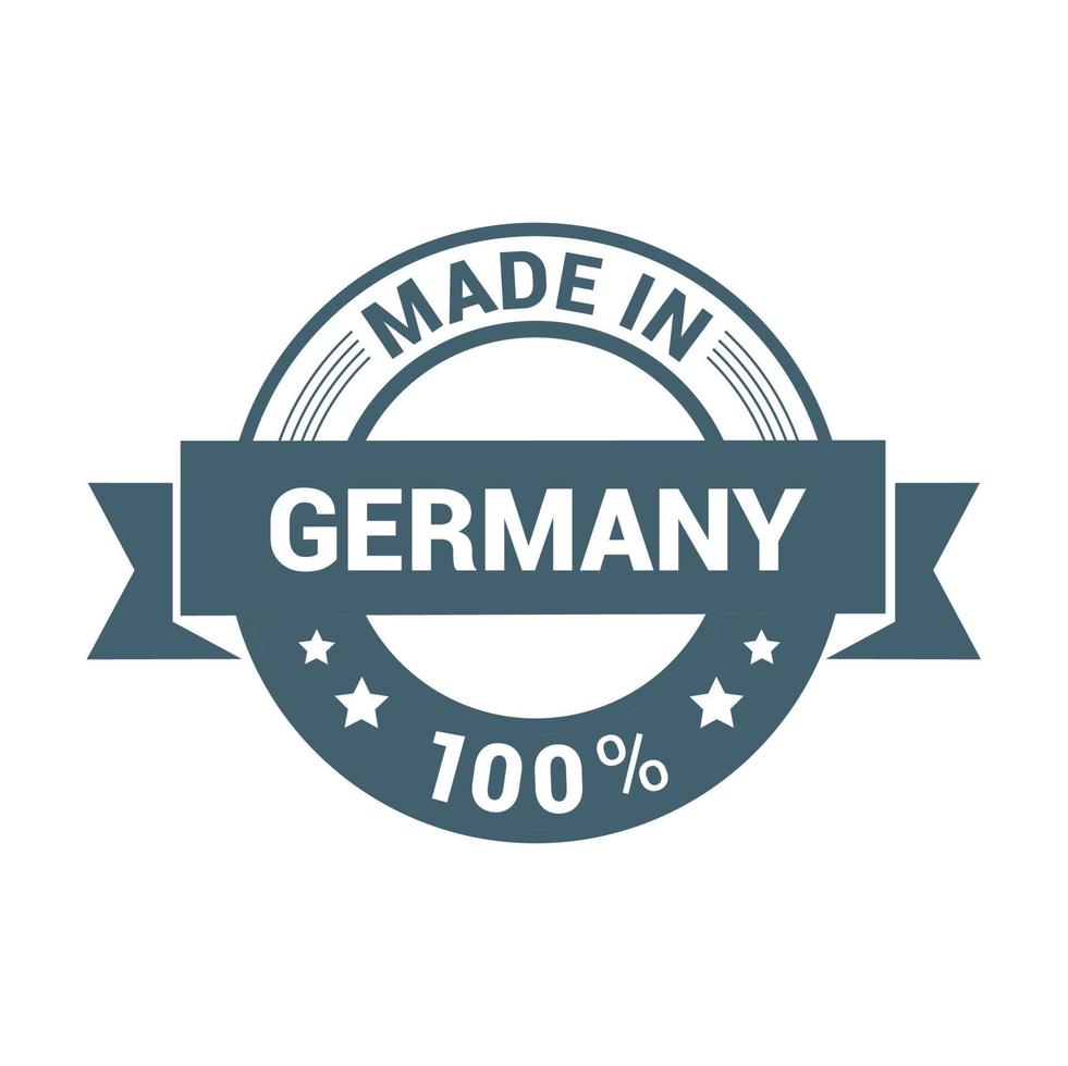 Germany stamp design vector