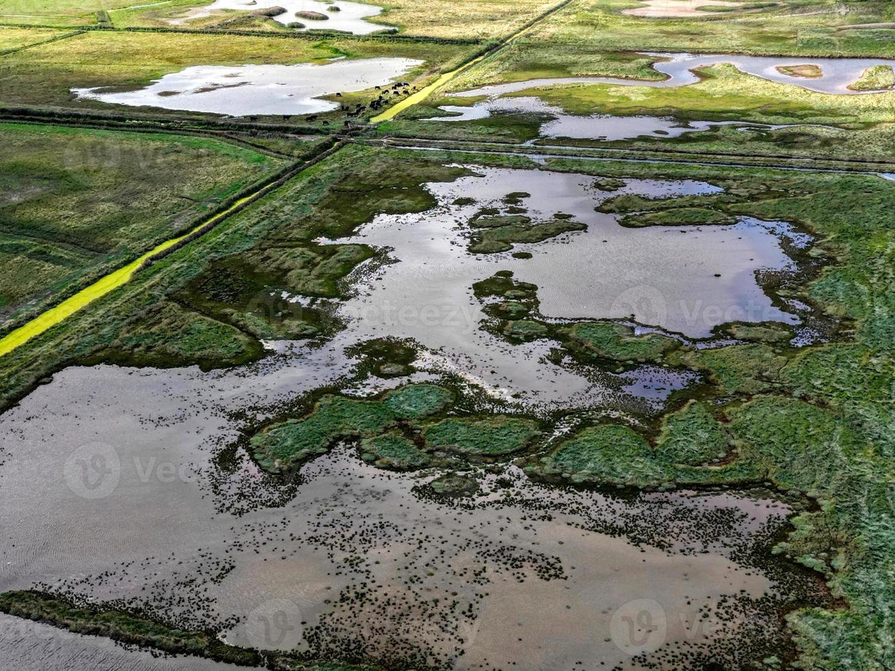 Marshes at Salthouse in Norfolk photo