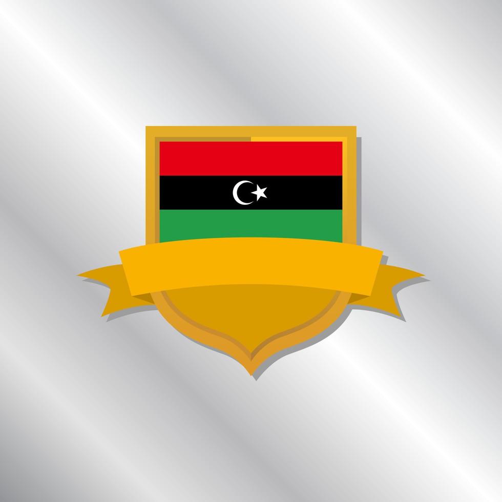 Illustration of Libya flag Template 13349467 Vector Art at Vecteezy