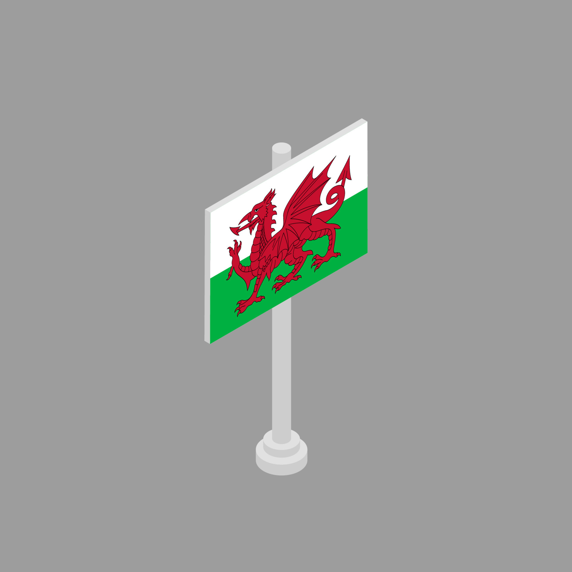 Illustration of Wales flag Template 13349954 Vector Art at Vecteezy