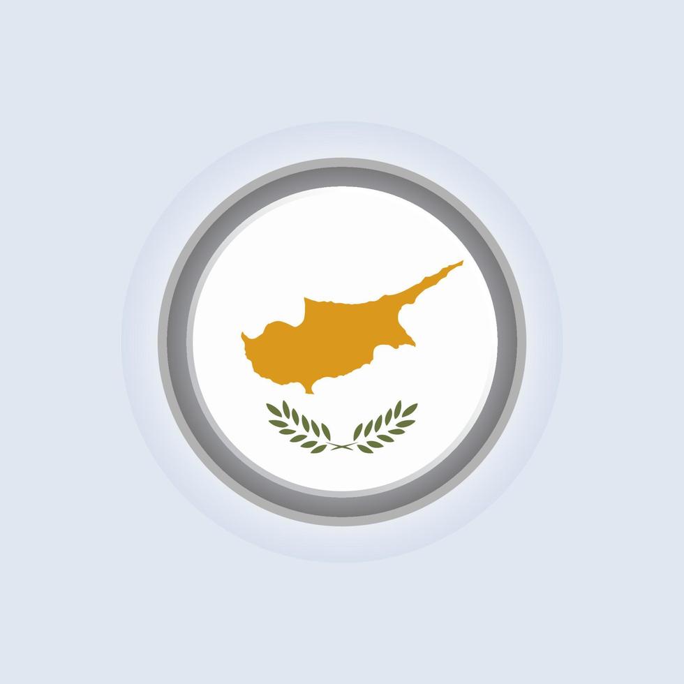 Illustration of Cyprus flag Template vector