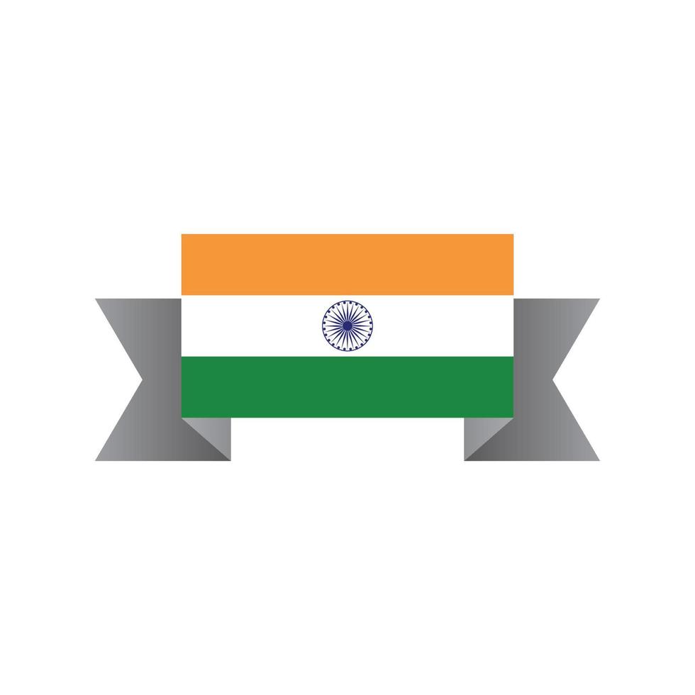 Illustration of India flag Template vector