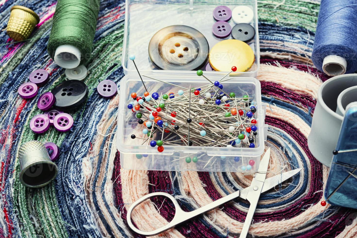 Large sewing kit photo