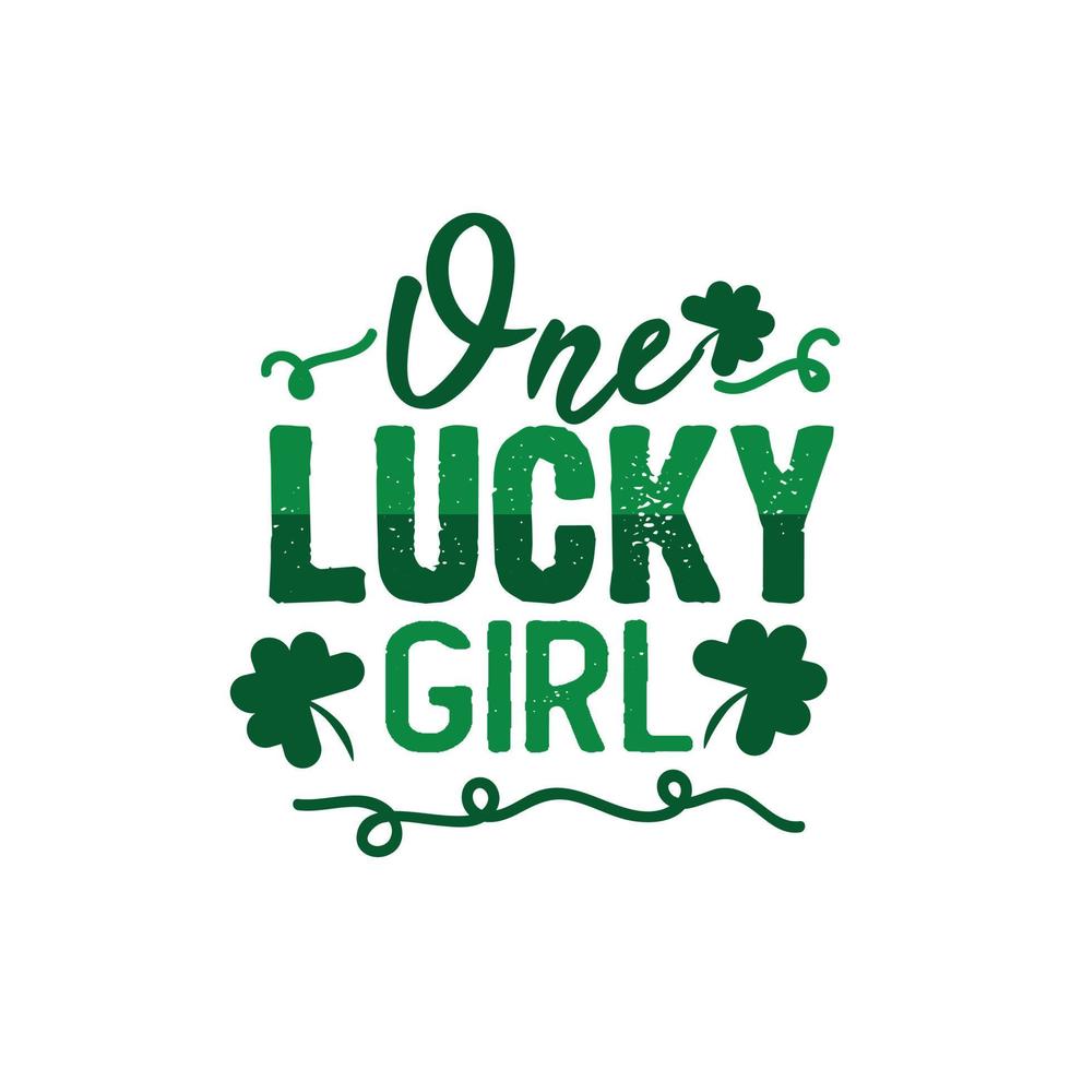 St. Patrick's Day Quotes and lettering vector T-shirt design