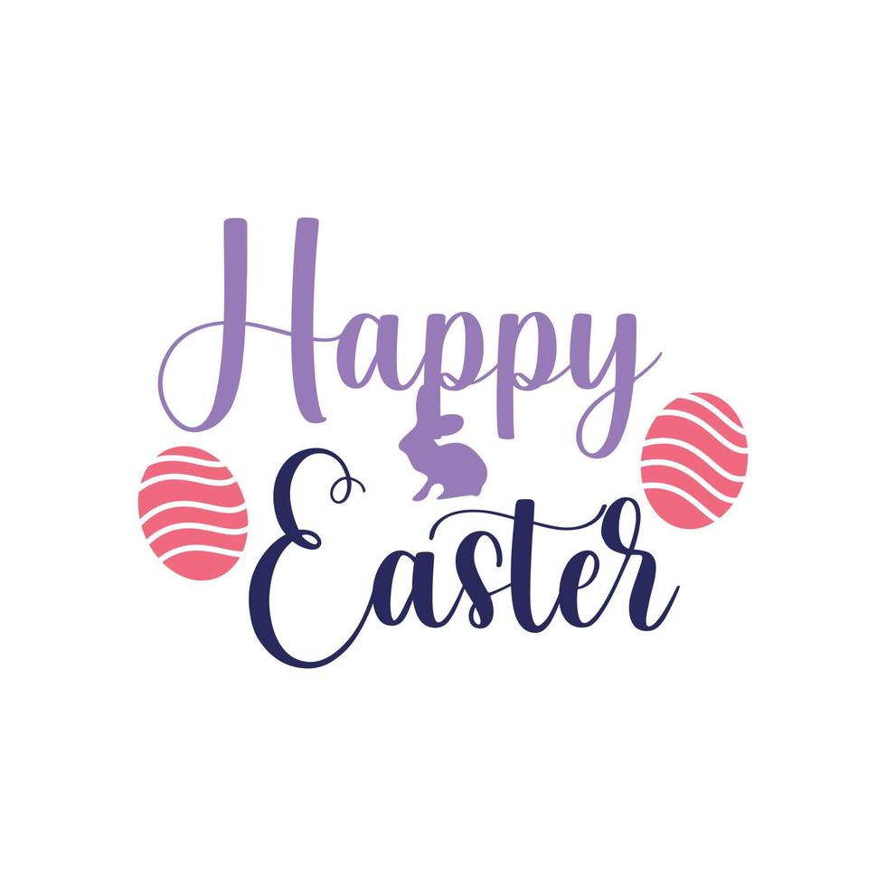 Easter Day Quotes and lettering vector T-shirt design