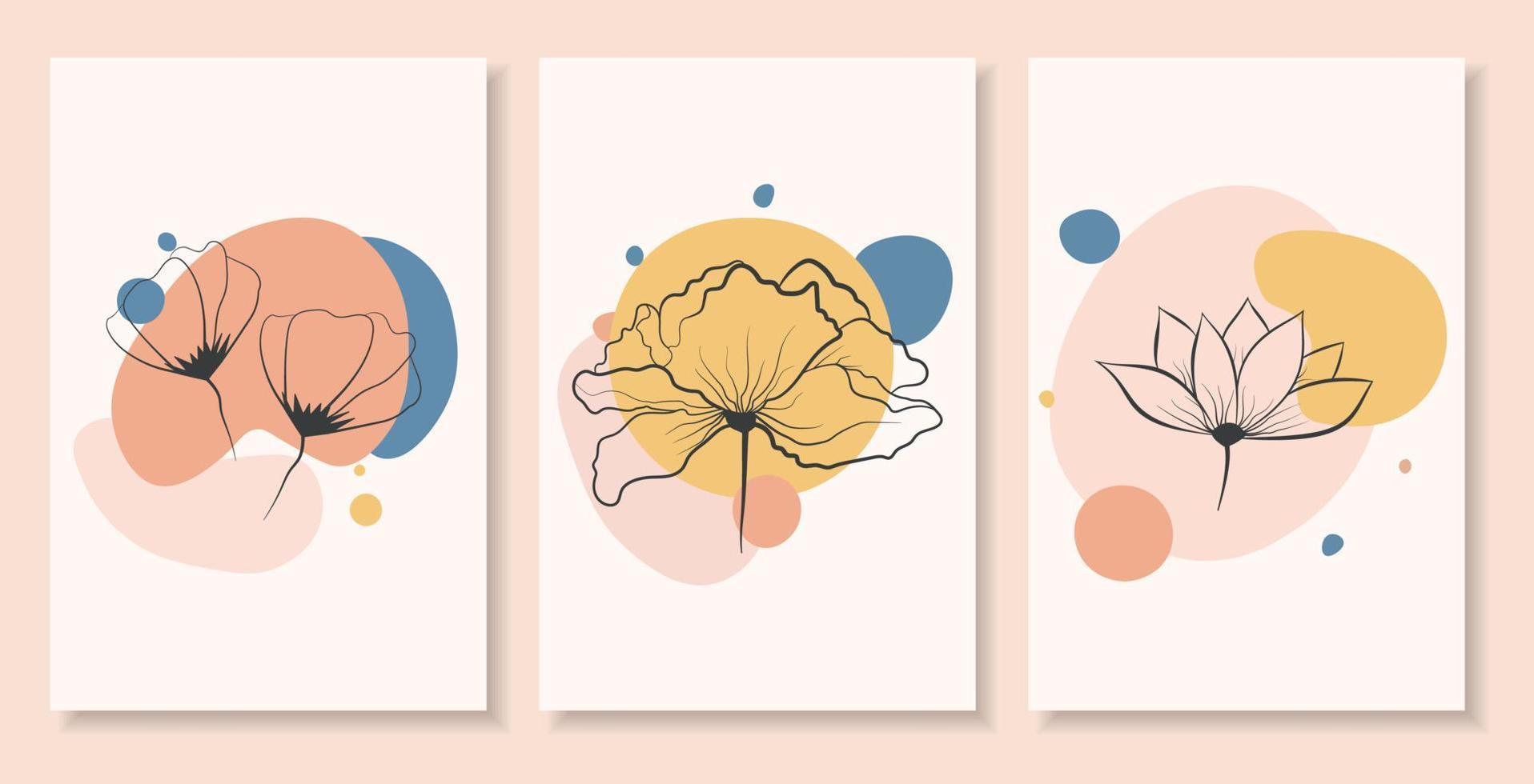 https://static.vecteezy.com/system/resources/previews/013/350/931/non_2x/abstract-set-of-decorative-background-posters-with-flowers-and-leaves-and-geometric-shapes-hand-drawn-leaves-and-flowers-for-print-cover-wallpaper-minimal-and-natural-wall-art-in-boho-style-free-vector.jpg