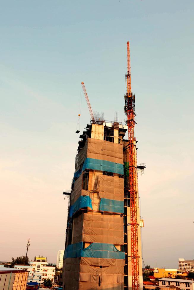 tower under construction photo