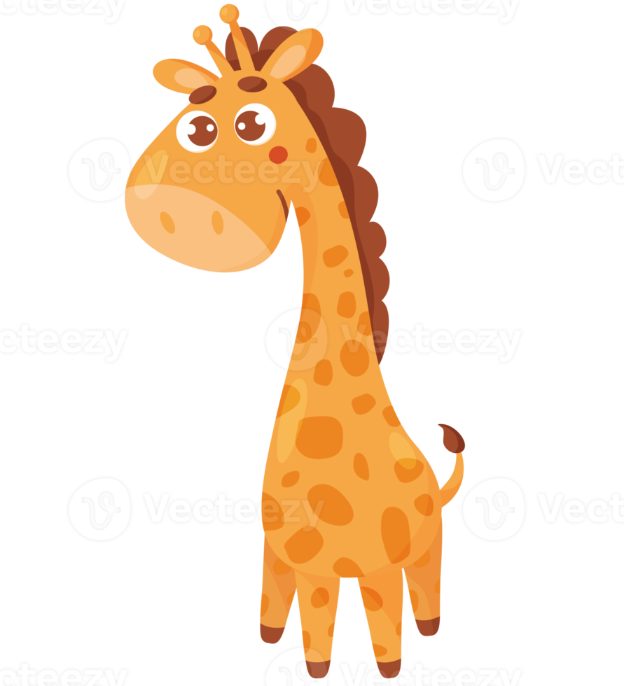 cute animal giraffe 13353083 PNG