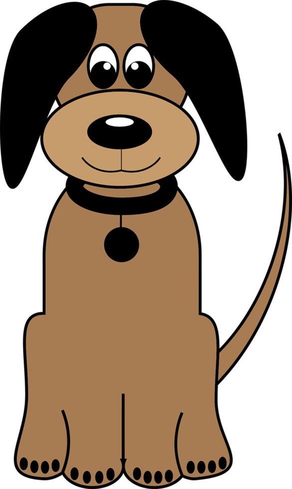 hond bruin ontwerp png