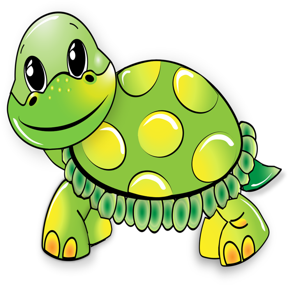 Turtle Green Design png