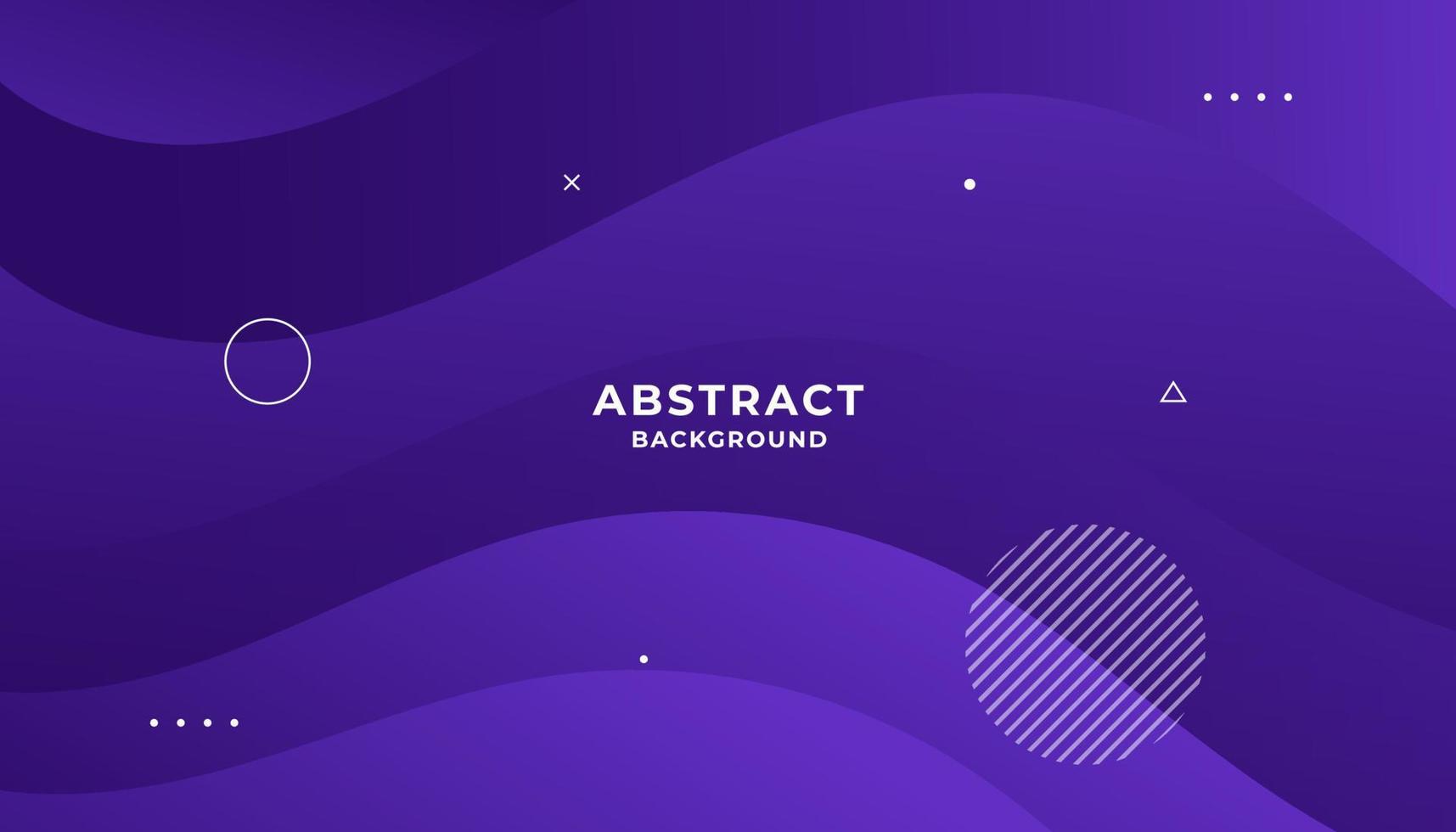 Abstract dark purple gradient wavy geometric background modern with colorful style gradient color. landing page, cover page. Eps10 vector. vector