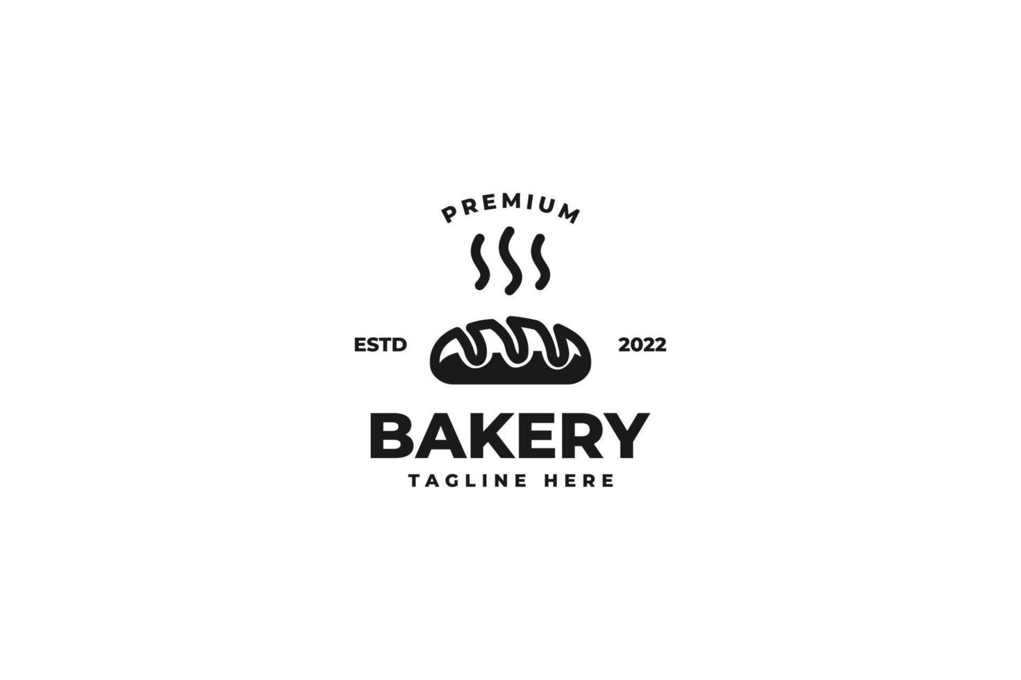 Bread logo for bakery design vector illustration