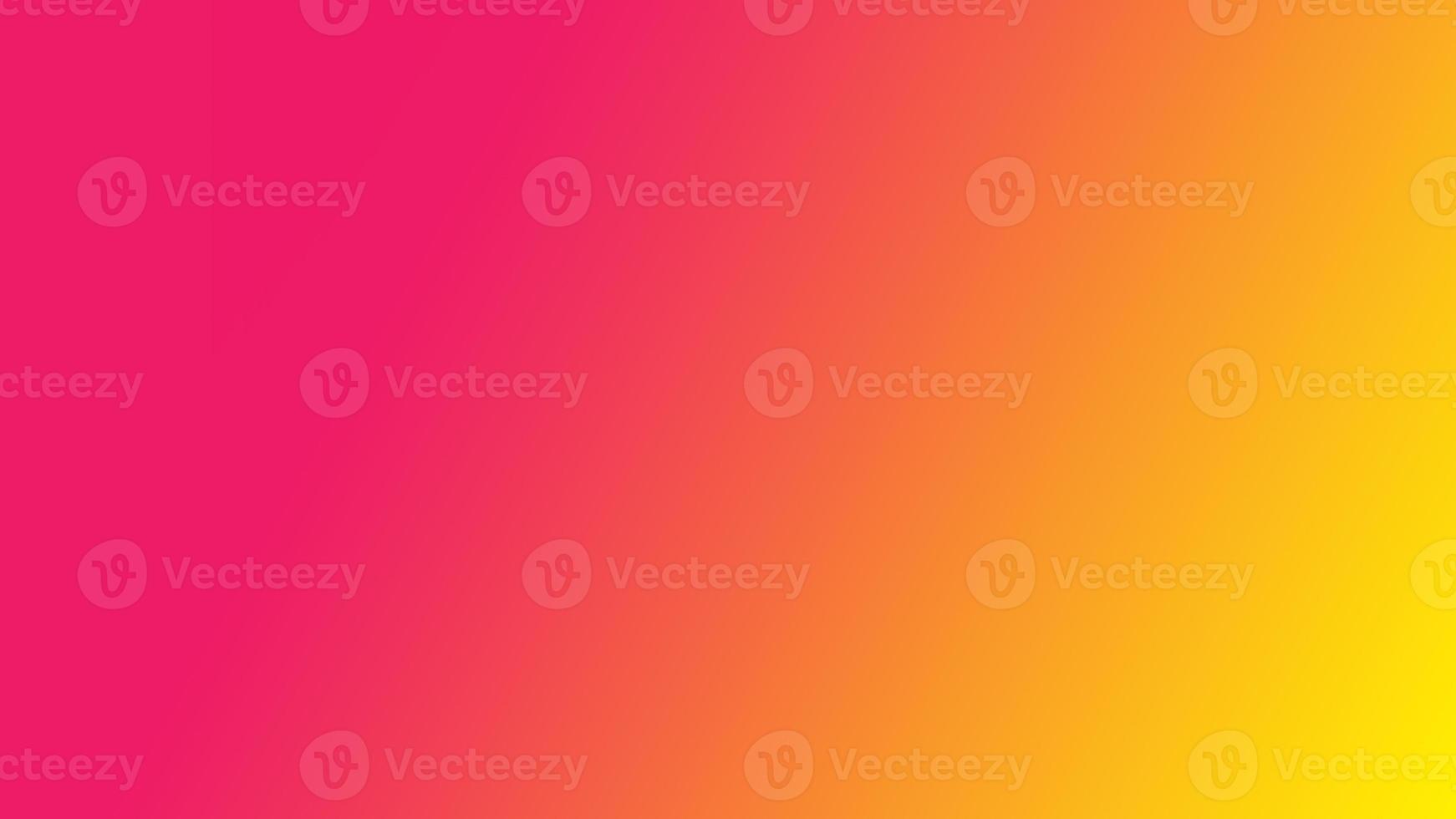 Neon Pink and orange and yellow color gradient background. Banner template. photo