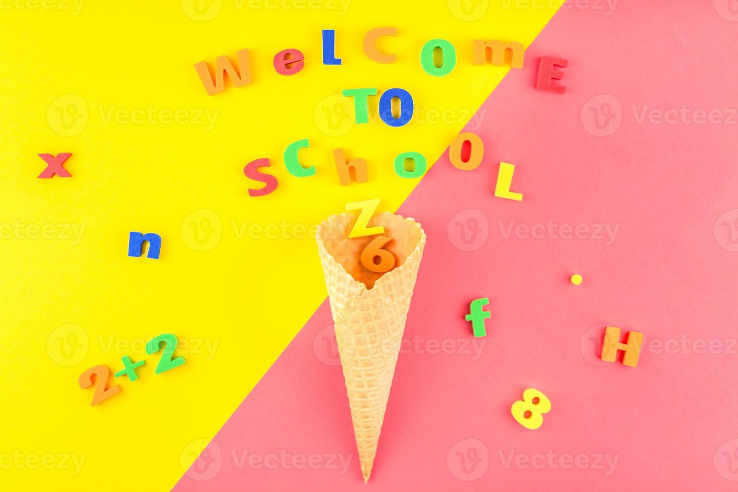 Back to school concept photo