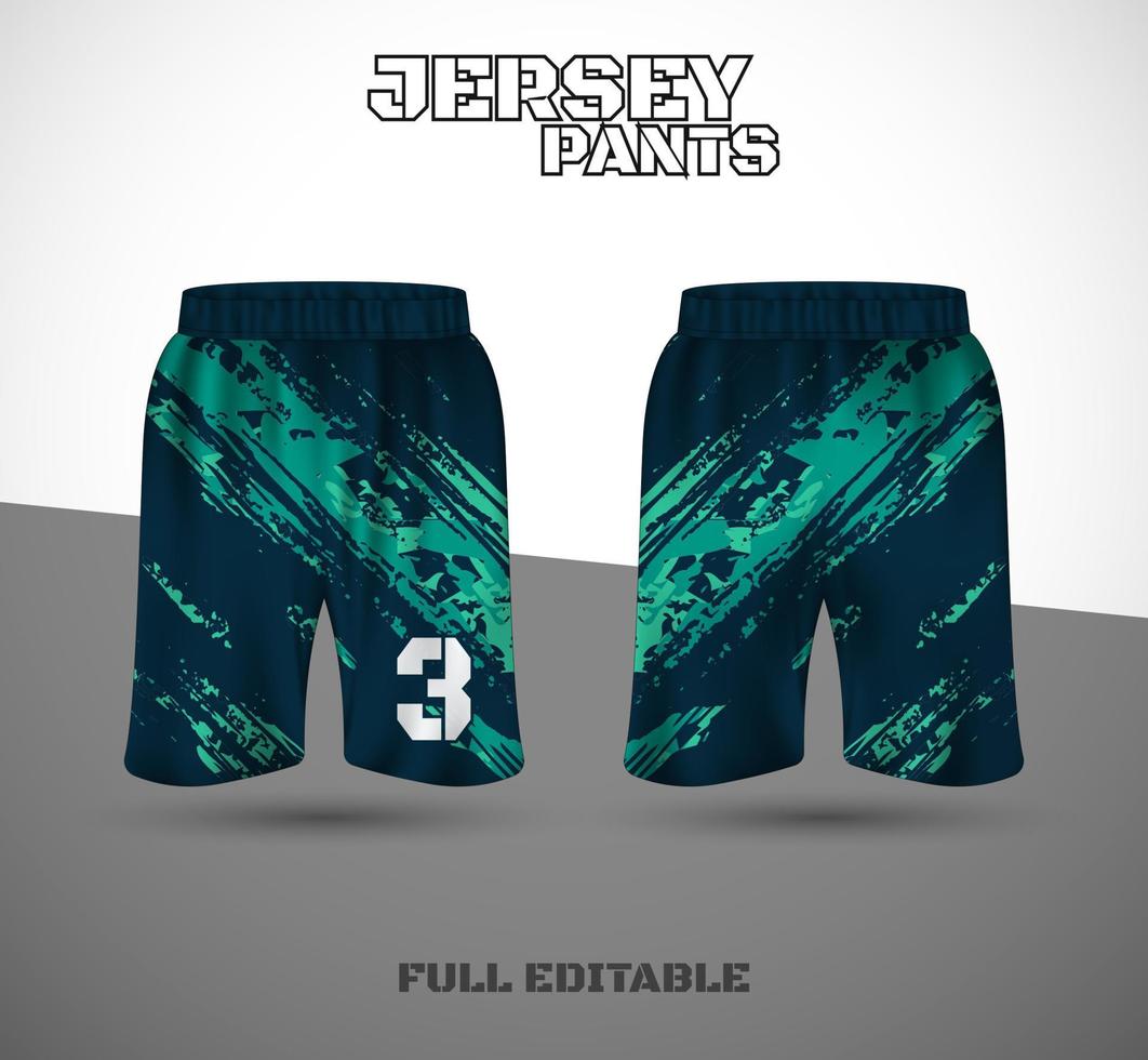 Basketball sports short template clothing. Basketball jersey shorts. vector t-shirt.