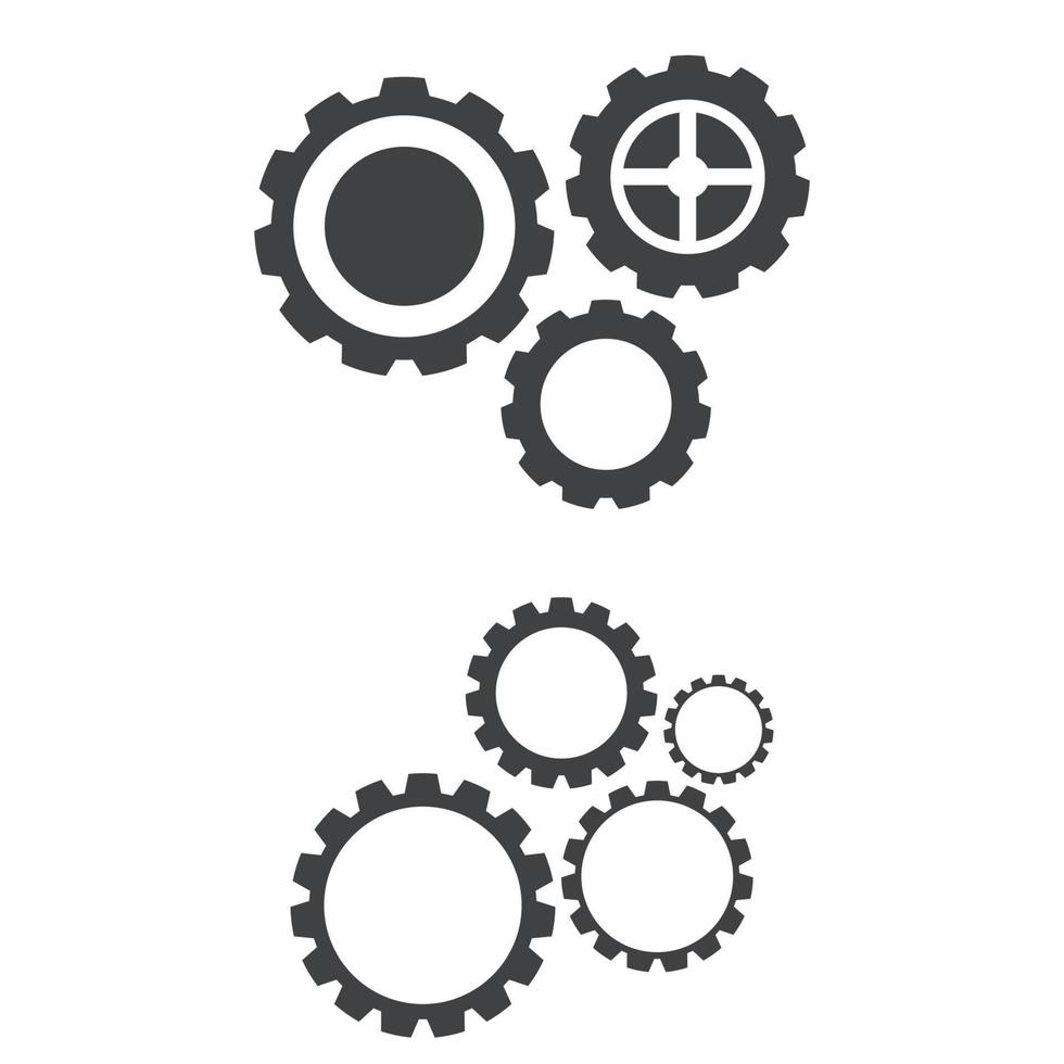 Gear Logo Template vector icon illustration design