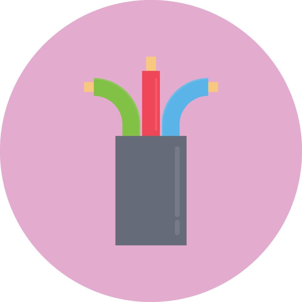 electric wire vector illustration on a background.Premium quality