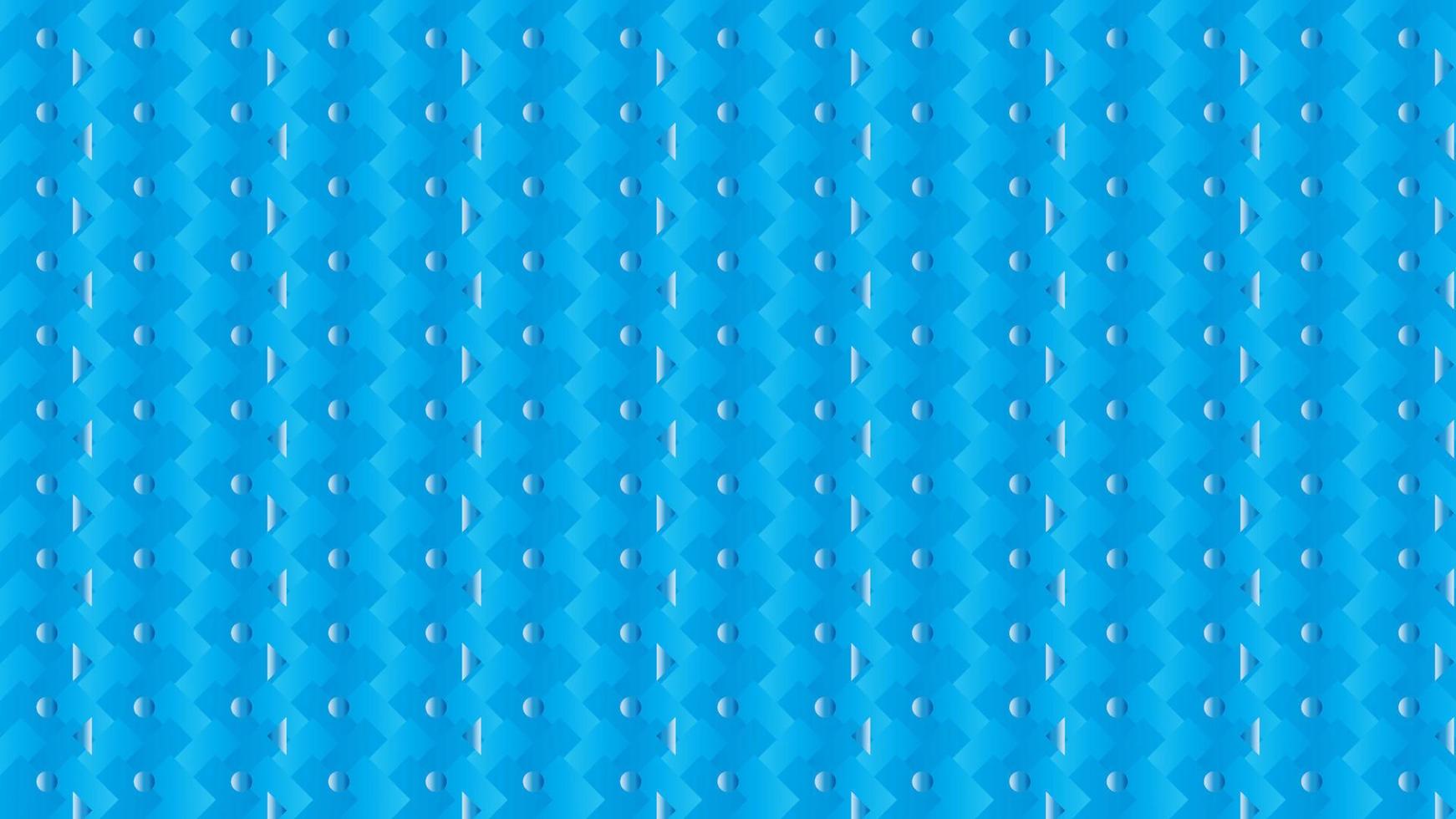 Abstract background of small dots and triangle on blue background , blue background with dots and triangle pattern vector