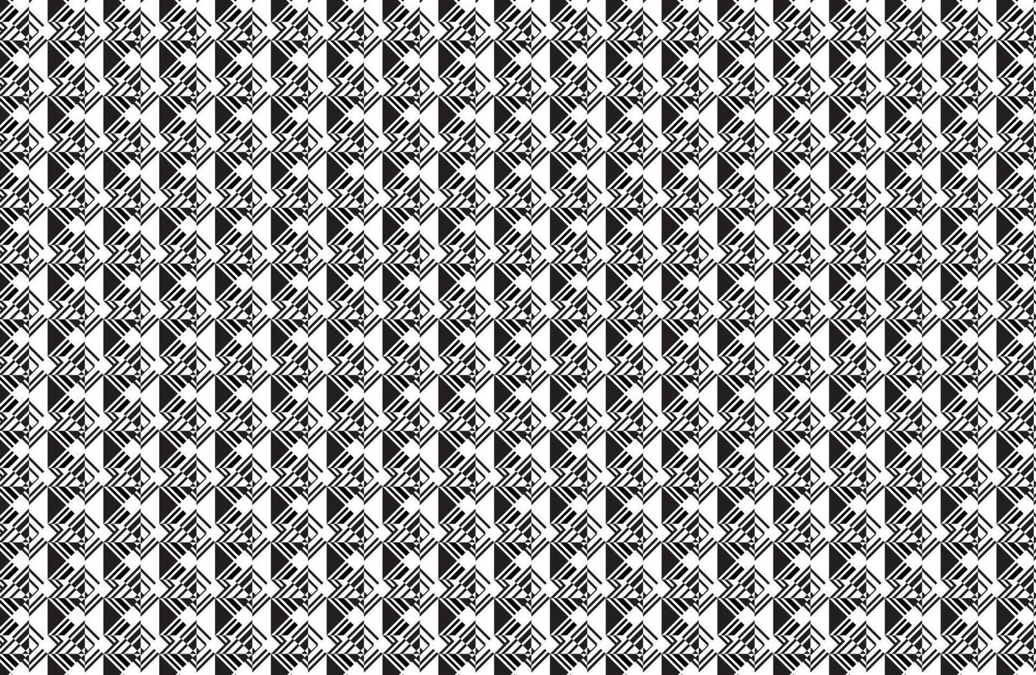 Geometric shapes pattern background design with Square and lines. Seamless interlocking geometric abstract background vector