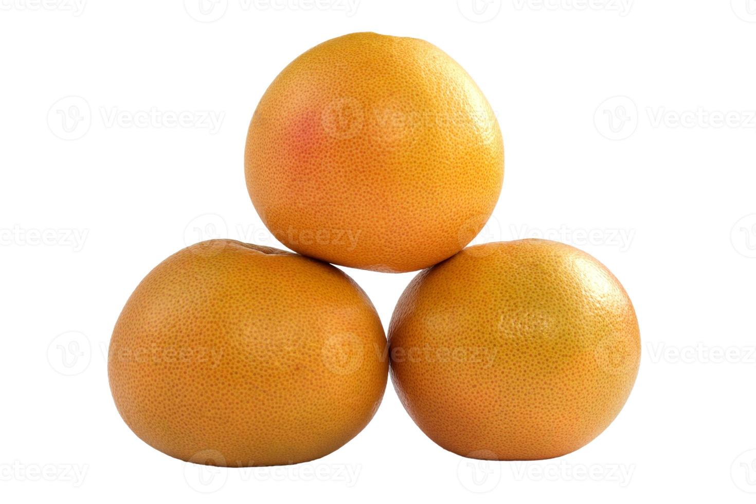 Grapefruit isolated on white background. photo