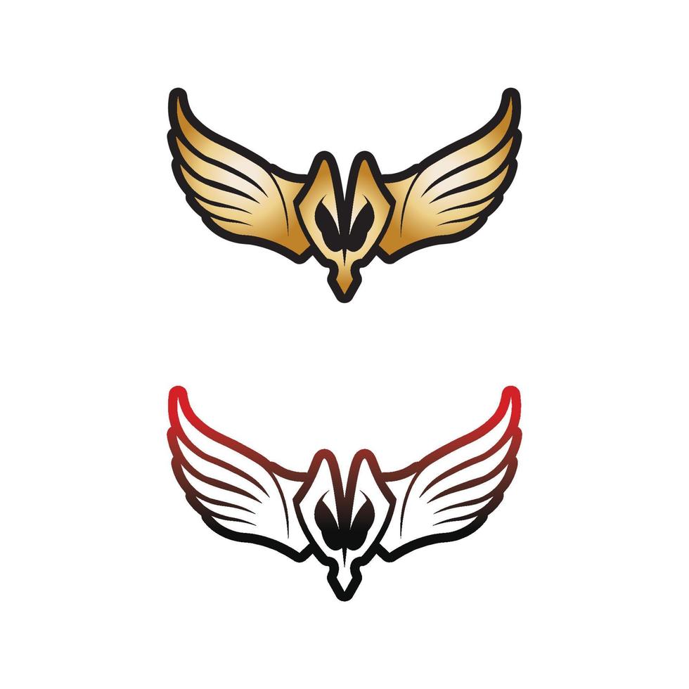 Falcon Eagle Bird Logo Template Vector Icon