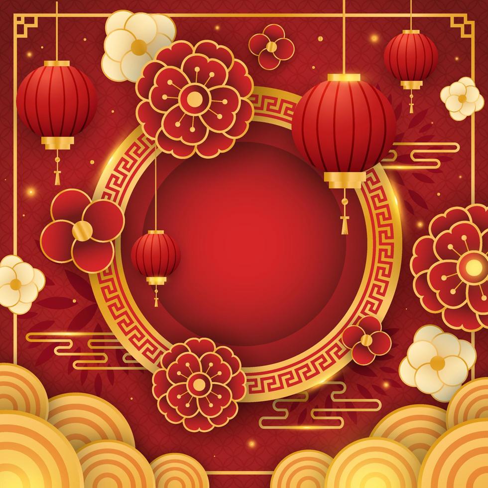 Chinese New Year Background vector