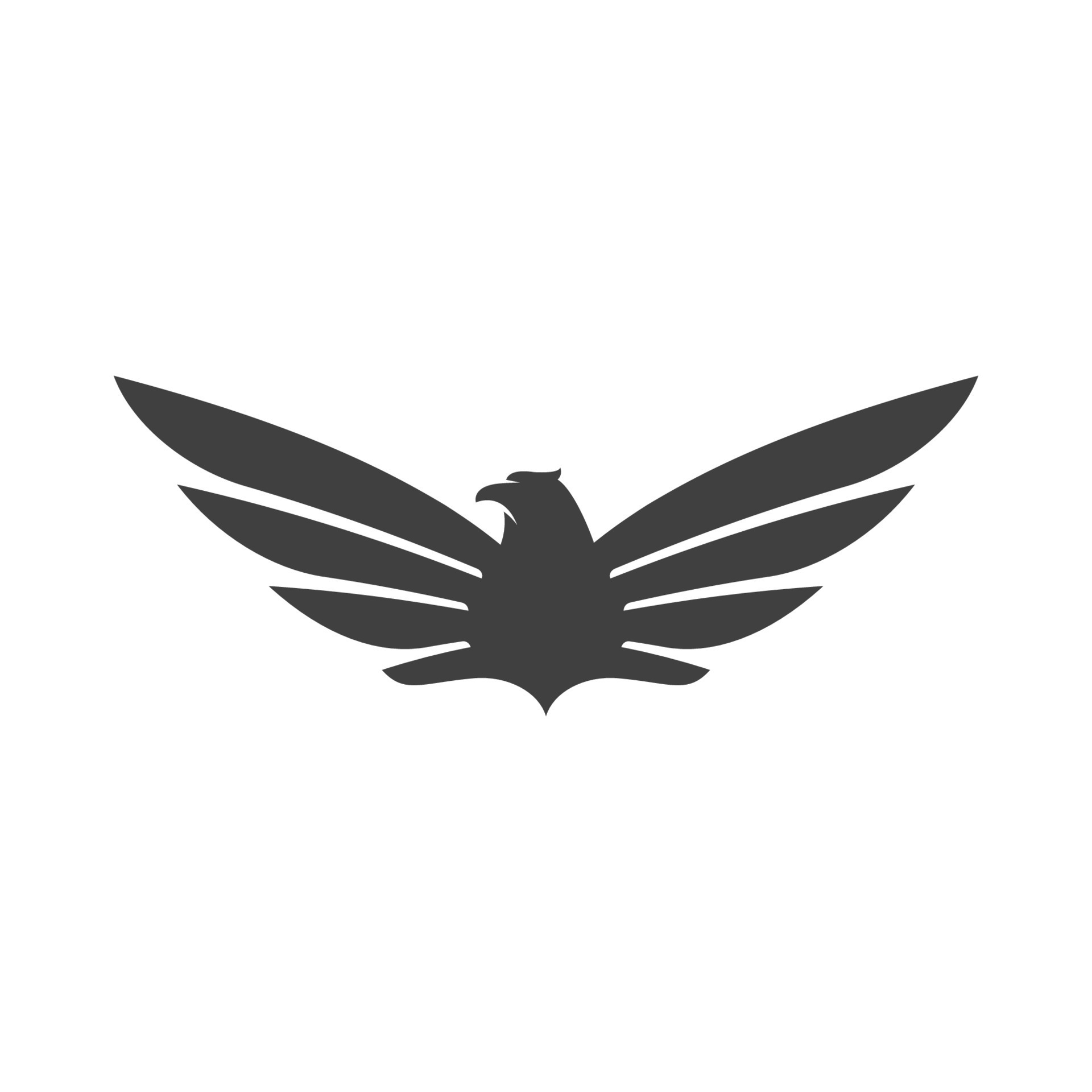 Falcon wing icon Template vector 13358724 Vector Art at Vecteezy