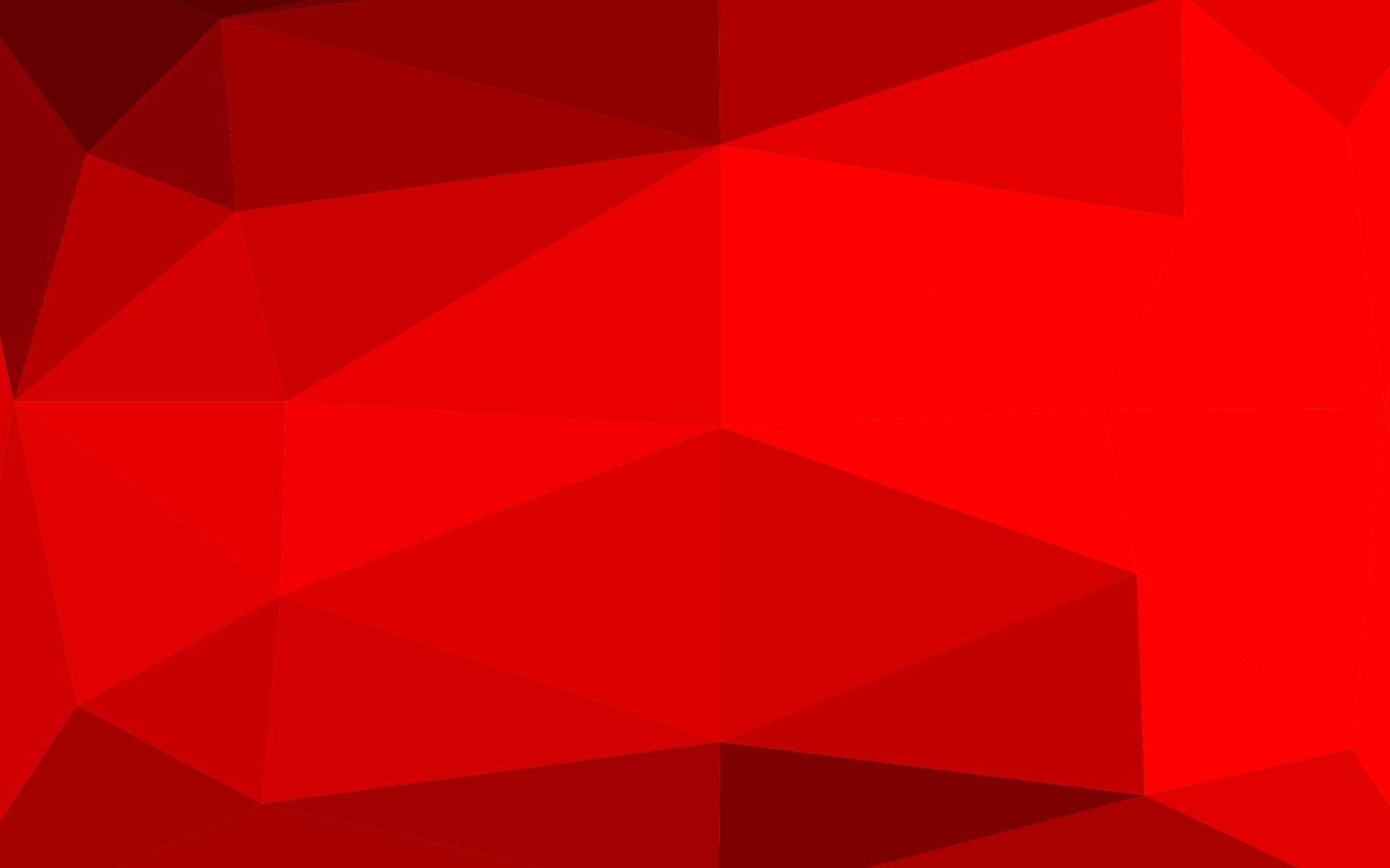 Light Red vector abstract mosaic background.