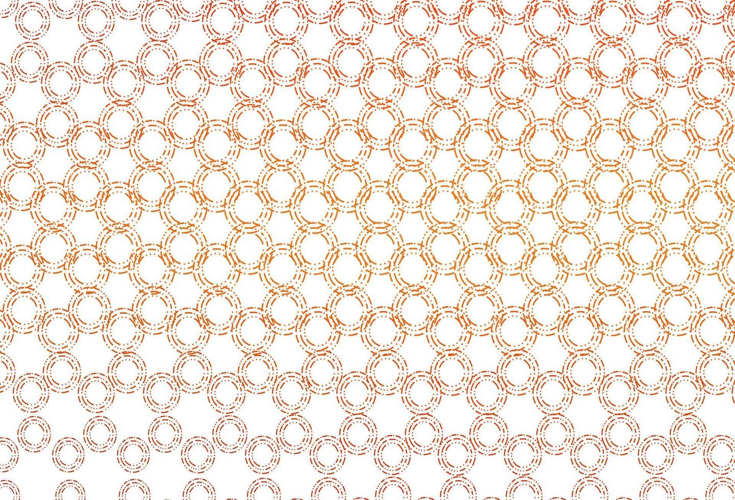 Light orange vector pattern with spheres.