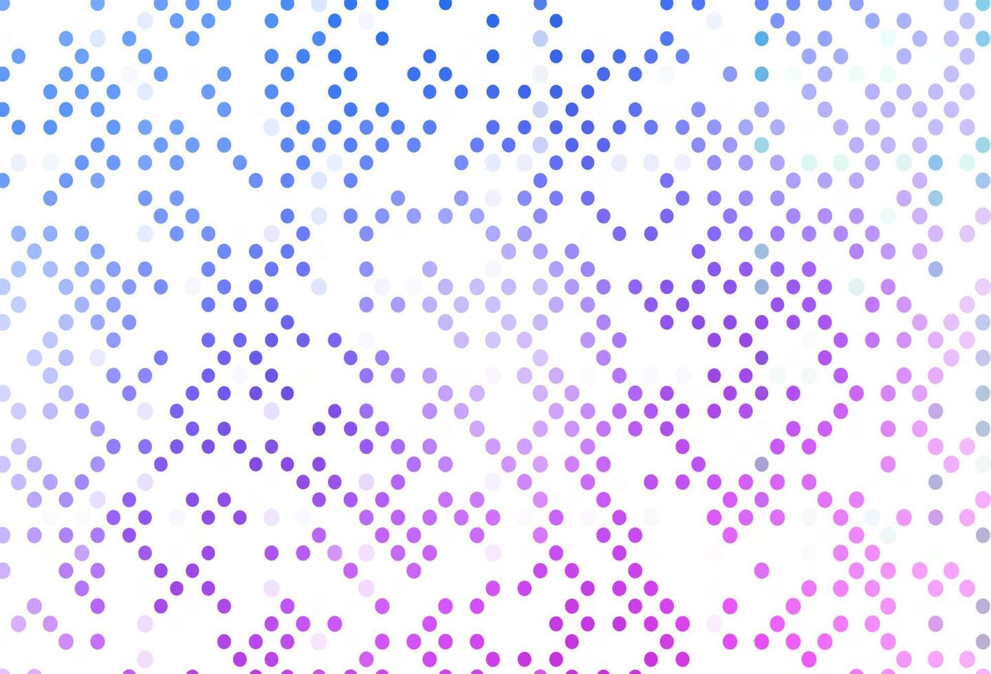 Light Pink, Blue vector template with circles.