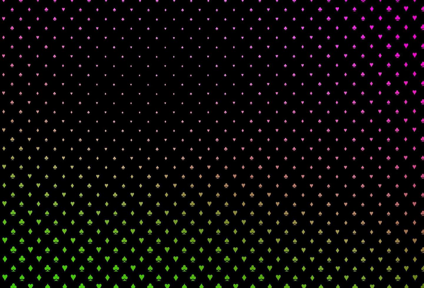 Dark pink, green vector layout with elements of cards.