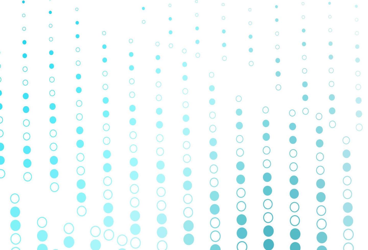 Light BLUE vector cover with spots.