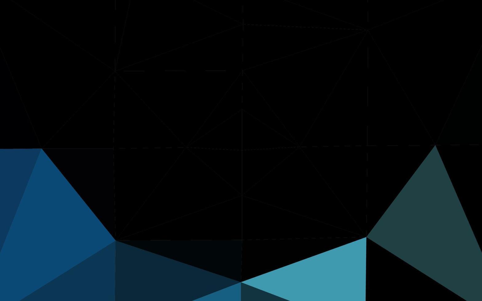 Dark BLUE vector polygon abstract backdrop.