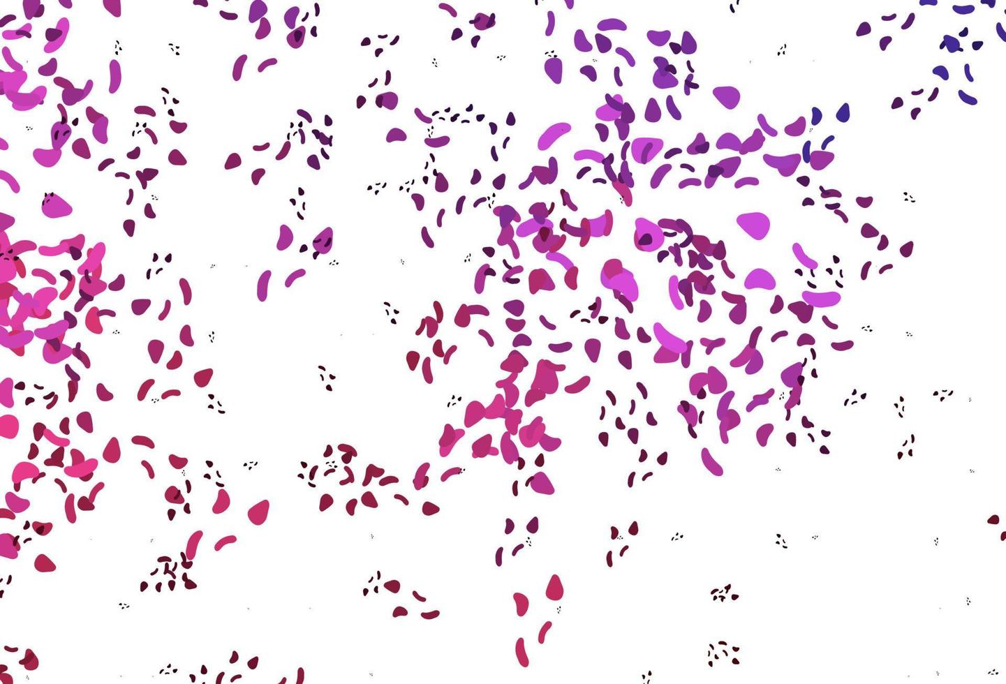 Light Pink vector backdrop with abstract shapes.