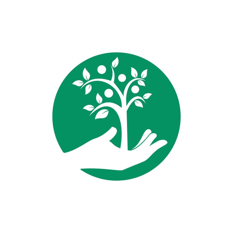Family care logo design. Medical Services or insurance services logo design. vector