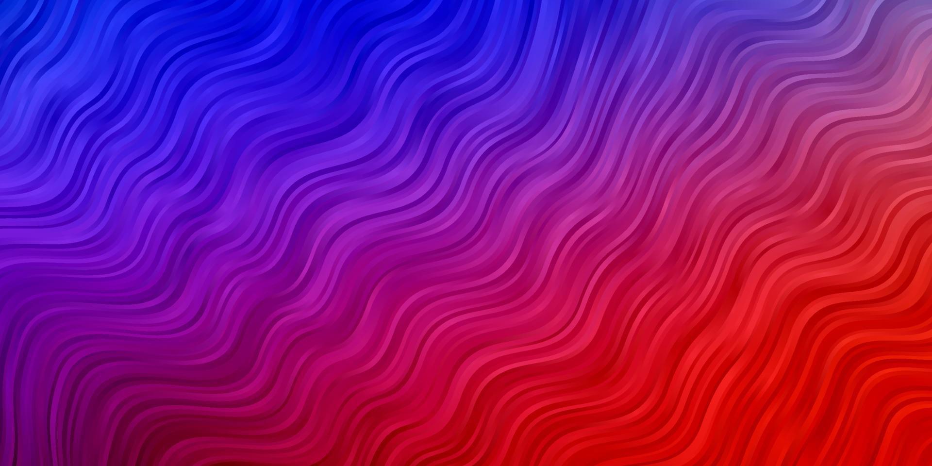 Light Blue, Red vector background with curved lines. 13359844 Vector