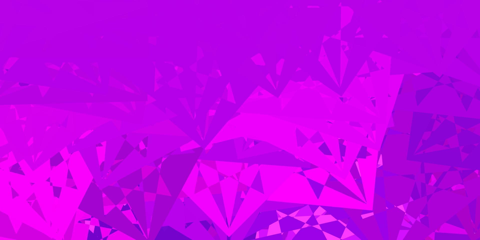 Light Purple, Pink vector backdrop with triangles, lines.