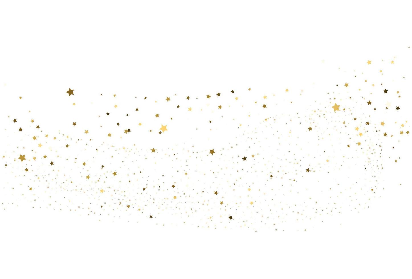 Light gold glitter confetti texture vector