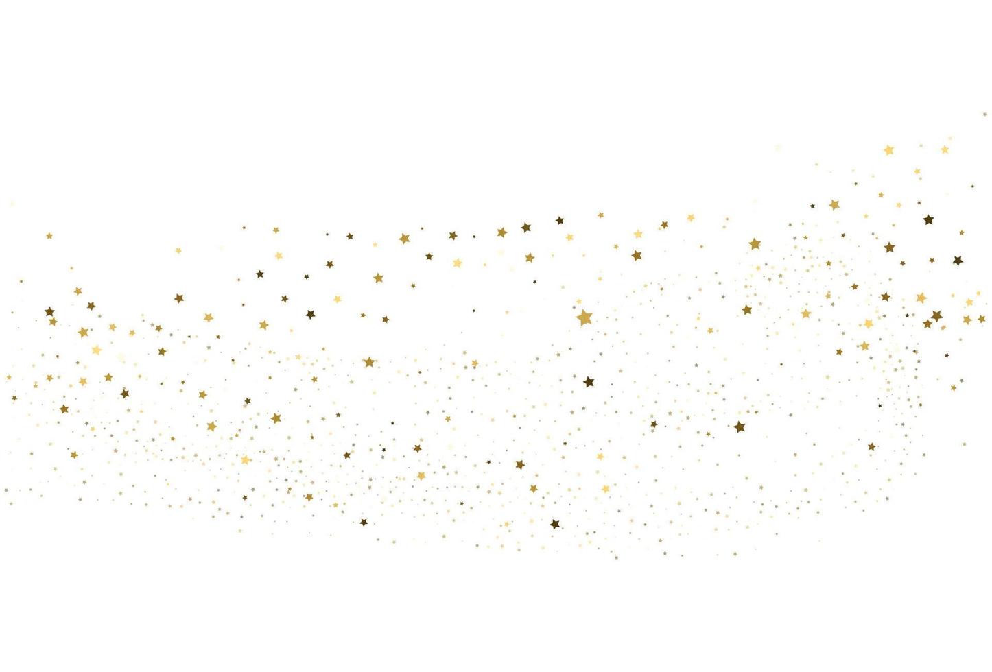 Light gold glitter confetti texture vector