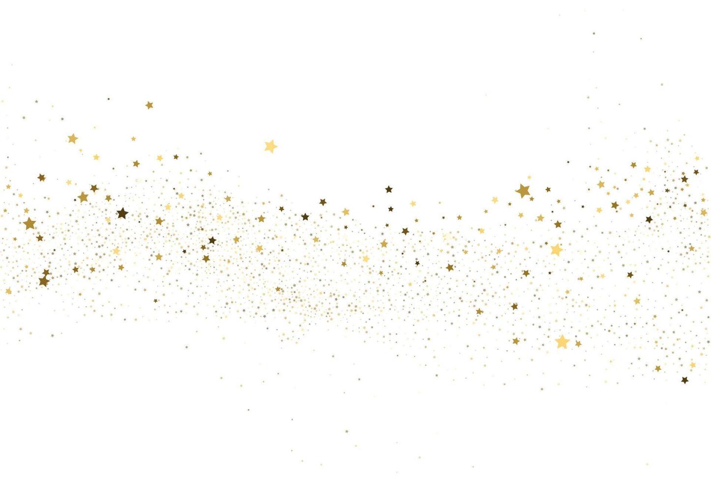 Light gold glitter confetti texture vector