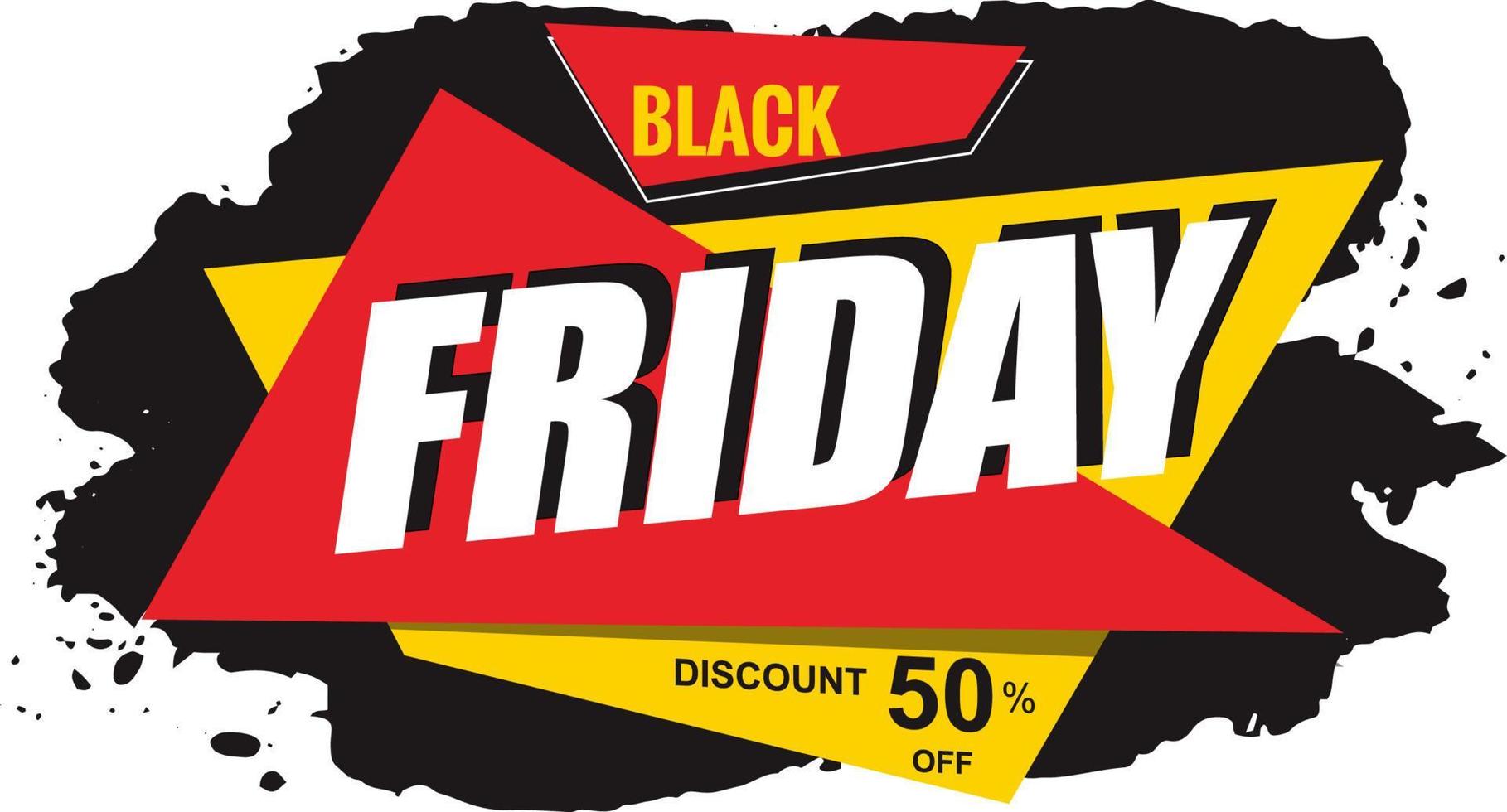 black friday vector design